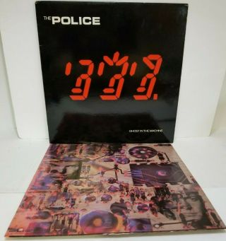 The Police Ghost In The Machine 1981 1st Pressing Vinyl Lp Record Nm