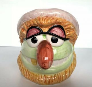 Jim Henson Muppets Dr Teeth Ceramic Mug Cup Sigma Vintage Small Chip Nose Htf