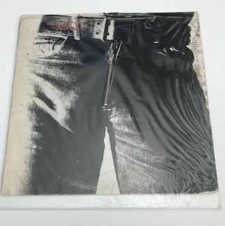 Vintage Rolling Stones Sticky Fingers Vinyl No Scratches