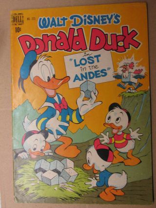 Donald Duck Four Color 223 Vg 4.  0