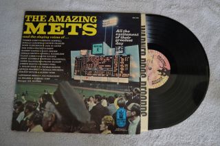 The Mets Seaver Nolan Ryan Baseball Record Vinyl Lp Album