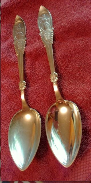 Vintage Denmark Christensen And Son Solid Silver 1912 Tea Strainer Spoon
