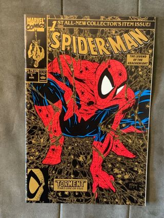 Spider - Man 1 Torment GOLD,  SILVER & GREEN Covers Unread NM 4
