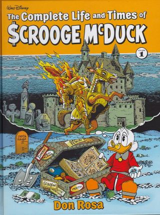 Complete Life & Times Of Scrooge Mcduck Vol.  1 Hard Cover - Rosa -