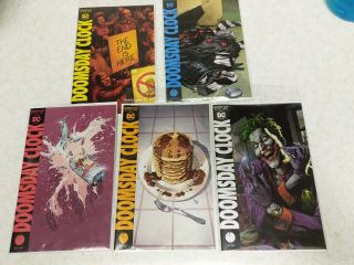 Doomsday Clock 1 2 3 4 5 1 - 5 Geoff Johns,  Gary Frank,  Dc Comics
