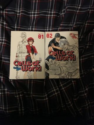 Cells At Work Manga Vol 1 & 2