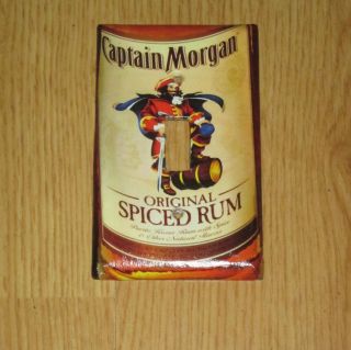Vintage Style Captain Morgan Spiced Rum Pirate Light Switch Cover Plate