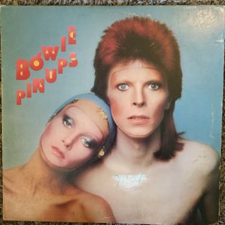 David Bowie Pin Ups Lp Pressing Vinyl With Inner Sleeve Vg