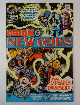 Orion Of The Gods 2 8.  5 Vf,  1st App Darkseid On Cover 2nd Full App Overall