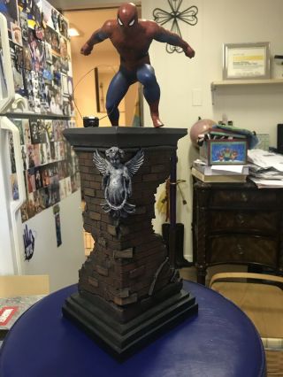 Bowen Designs Spider - Man Full Sized Statue Sculpted By Randy Bowen