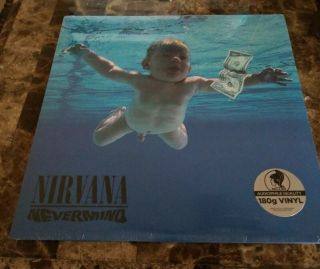Nevermind [lp] Nirvana (vinyl,  2013) 180 Gram Vinyl.  Made In Germany