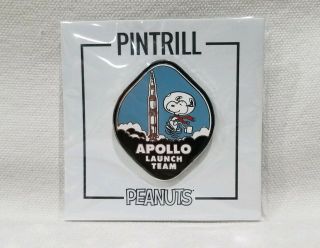 Sdcc 2019 Peanuts Space Snoopy Apollo Launch Team Pintrill Pin - Comic Con