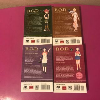 R.  O.  D.  Read or Dream vol 1 - 4 by Hideyuki Kurata and Ran Ayanaga Manga English EX 4