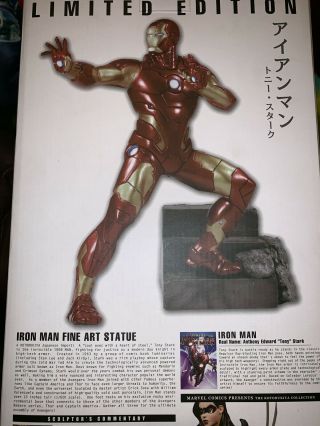 Kotobukiya Iron Man Fine Art Statue Avengers Reborn 343/1250