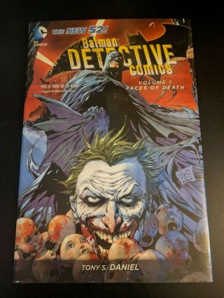 Batman Detective Comics Faces Of Death Dc Comics Volume 1 Hardcover Hc Book