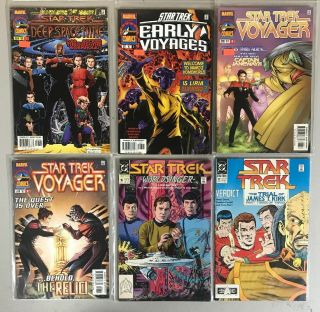 Star Trek DC 50 Comic Books Star Trek,  The Next Generation,  Voyager 3