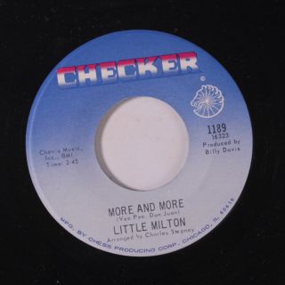 Little Milton: More And More / The Cost Of Living 45 Soul