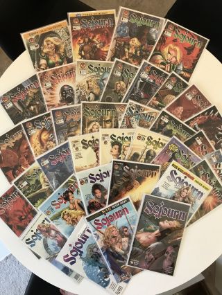 Sojourn 1 - 34,  Prequel & 64 Page Collected Edition Complete Series Run
