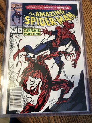 Spiderman 361 First & Second Prints Together Books No Reser