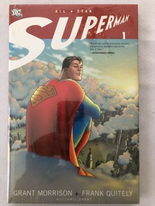 All Star Superman 1 & 2 1st Print Hard Cover Trade Paperback Edition (2009,  Dc)