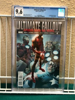 Ultimate Fallout 4 Cgc 9.  6 First Appearance Of Miles Morales