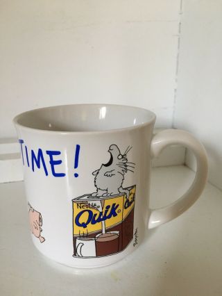 HOT CHOCOLATE TIME - NESTLE QUIK - Boynton - Vintage Cup Mug - FUNDRAISER 3