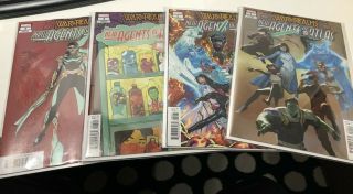 War Of The Realms: Agents Of Atlas 1,  2,  3,  4 1:25 Variant Set