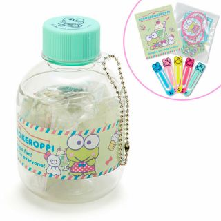 Kero Kero Keroppi Frog Mini Stationery Set Plastic Bottle Sanrio 2019 Kawaii