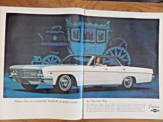 1966 Chevrolet Caprice Custom Sedan Ad