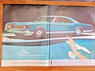 1966 Oldsmobile Cutlass Supreme Sedan & Delta 88 Coupe Ad