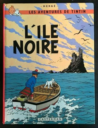 Rare Printed 1966 Tintin L 