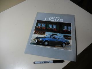 Mitsubishi Lancer Fiore Japanese Brochure 1982/02 A156a G12b A155a G11b