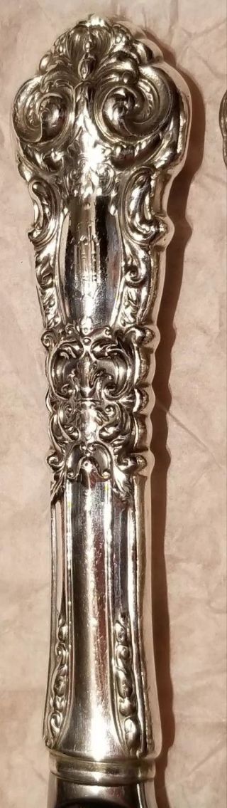 Vintage/antique Reed & Barton 3 Piece Sterling Silver Knives Flatware Set