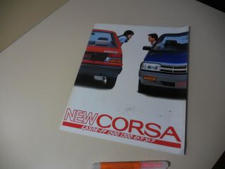 Toyota Corsa Japanese Brochure 1983/05 Al21 Al20 3a - U (ii) 3a - Hu (h) 2a - U (ii)