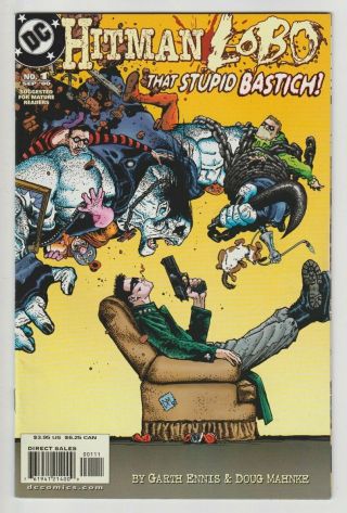 Hitman/lobo: That Stupid Bastich 1 - One Shot - Dc Comics Garth Ennis
