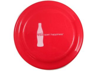 Coca - Cola Red Frisbee Nos " Open Happiness " - 9 Inches