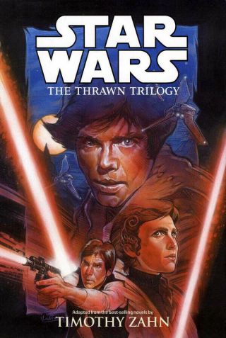 Star Wars: " Thrawn Trilogy " Hc By Timothy Zahn - Dark Horse Comics - Rare & Oop