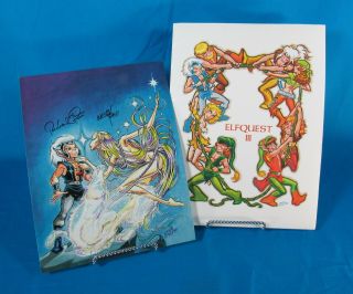 Elfquest Fan Club Exc Print " Recognition? " Signed Wendy & Richard Pini & Prints