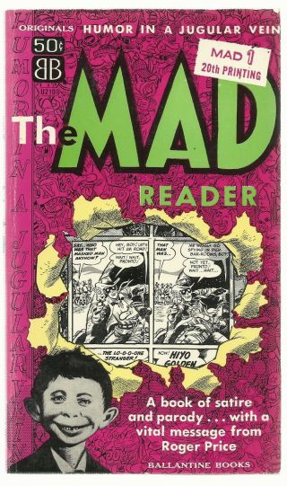 The Mad Reader,  Mad Strikes Back,  Beside Mad,  And Son Of Mad (vintage P - Backs)