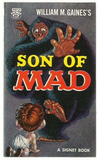 THE MAD READER,  MAD STRIKES BACK,  BESIDE MAD,  and SON OF MAD (Vintage P - backs) 5