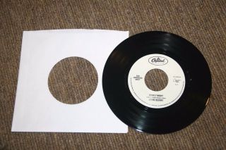 Vinyl 45 Record John Berry " O Holy Night " B/w " O Come Emmanuel "