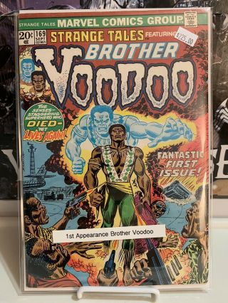 Strange Tales 169 1st Appearance Of Brother Voodoo