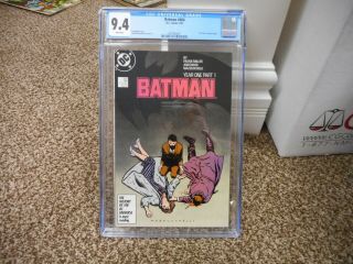 Batman 404 Cgc 9.  4 Dc 1987 Year One Part 1 1st Appearance Modern Catwoman Nm M