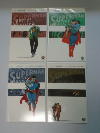 Superman Secret Identity Set 1 - 4 8.  0 Vf (2004)