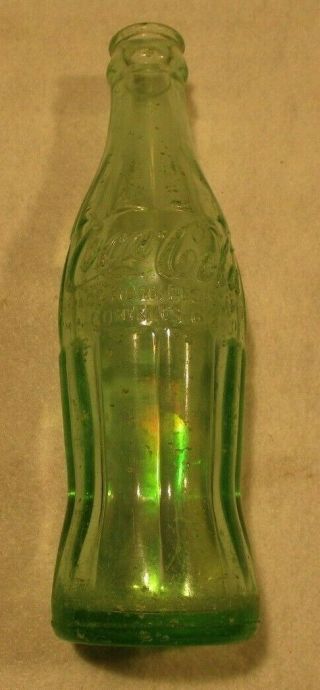 Vintage Coca Cola Hobbleskirt Bottle Pat D Embossed Fort Myers Florida