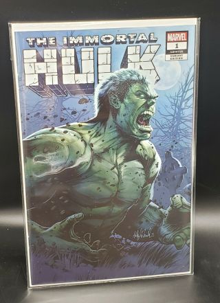 Immortal Hulk 1 Ashley Witter Exclusive Variant Cover