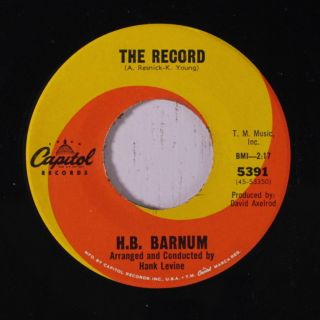 H.  B.  Barnum: The Record / I 