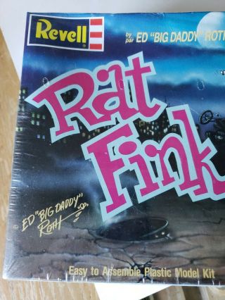 Revell Vintage Plastic Model Kit of Rat Fink by ED 