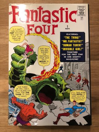 Fantastic Four By Lee & Kirby Omnibus Hc 1 Second Printing Out Of Print