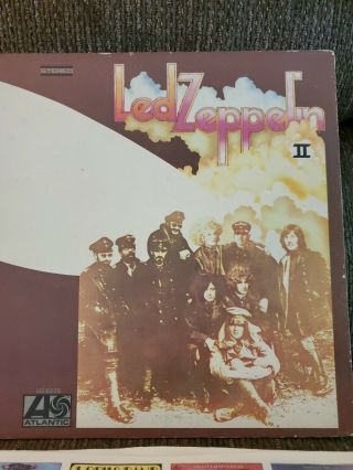 Led Zeppelin 2 Stereo Vinyl Atlantic Record Album 1969